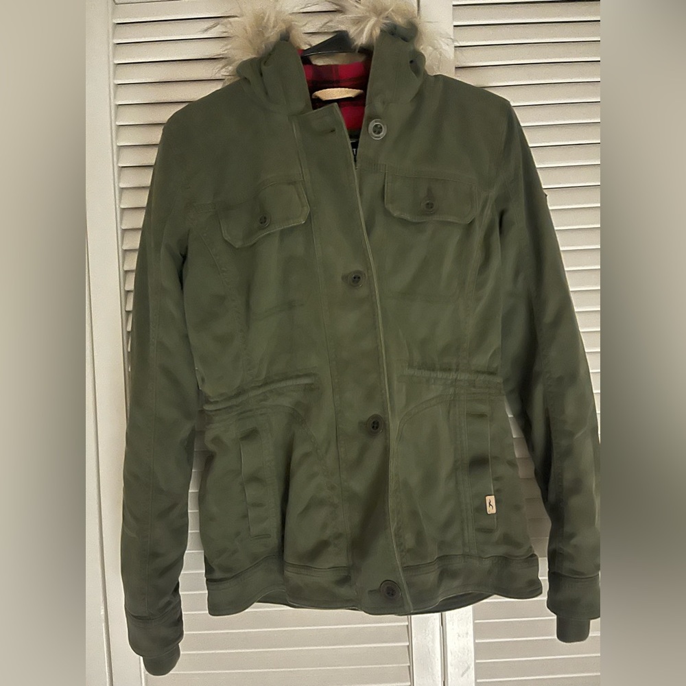 Hollister Winter Coat with Detachable Hood